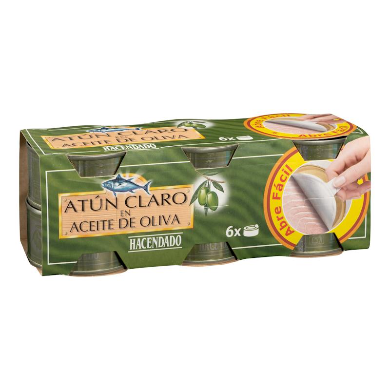 Thon albacore à l'huile d'olive Hacendado