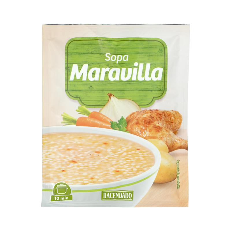 Soupe maravilla Hacendado