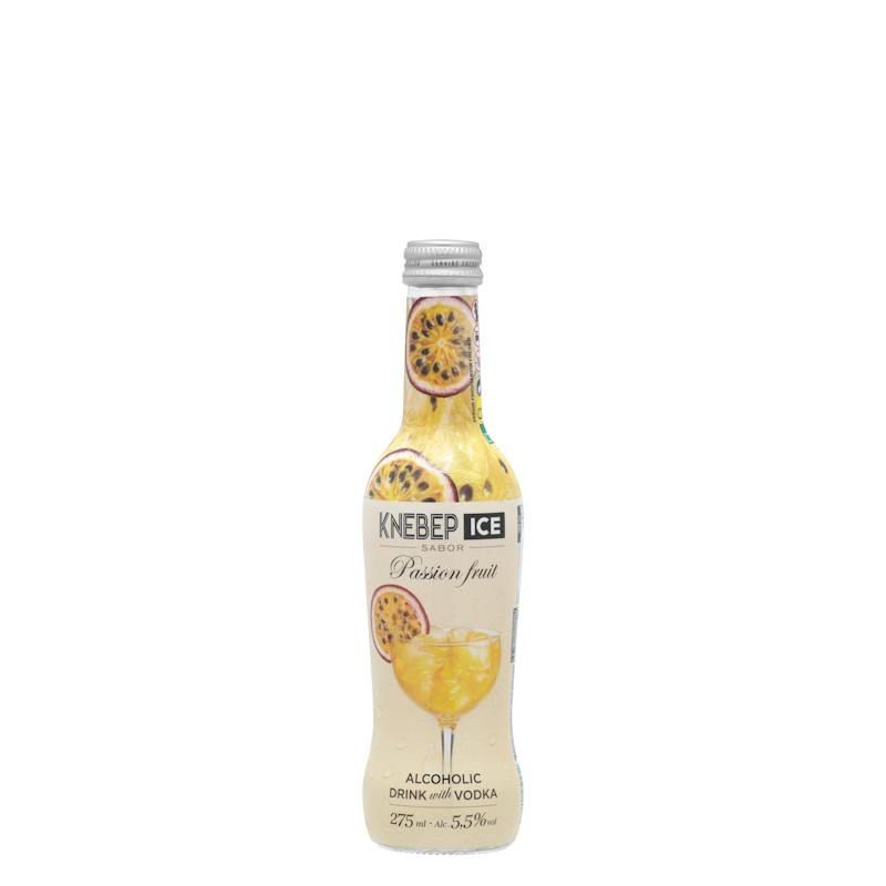 Boisson à la vodka saveur fruit de la passion Knebep Passion fruit