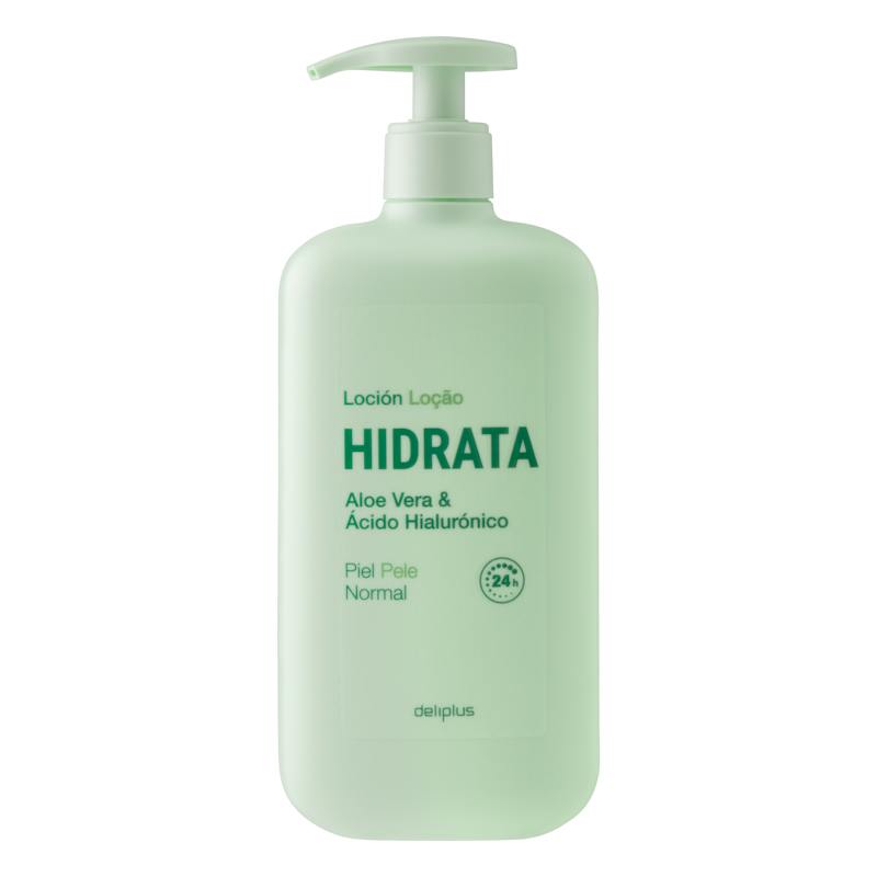 Lotion corps Hydrate Deliplus aloe vera et acide hyaluronique
