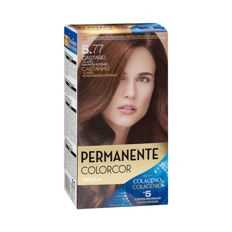 Coloration permanente 5.77 châtain clair marron intense Colorcor