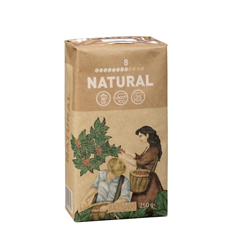 Café moulu natural Hacendado