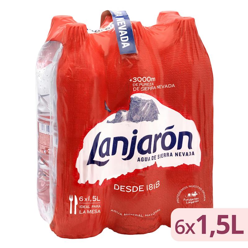 Eau minérale grand format Lanjarón