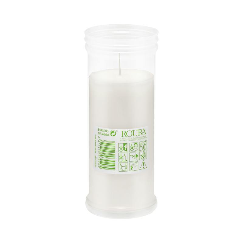 Bougie cierge blanche Roura