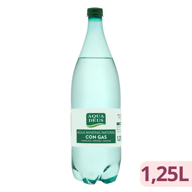 Eau minérale gazeuse grand format Aquadeus
