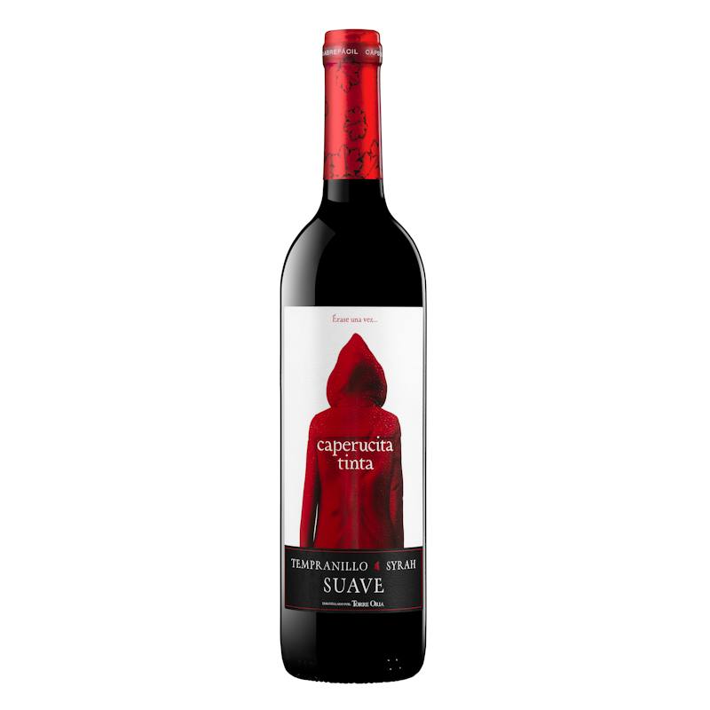 Vin rouge tempranillo syrah doux Caperucita tinta Torre Oria