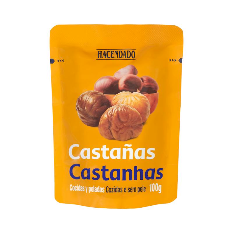 Châtaignes cuites et épluchées Hacendado