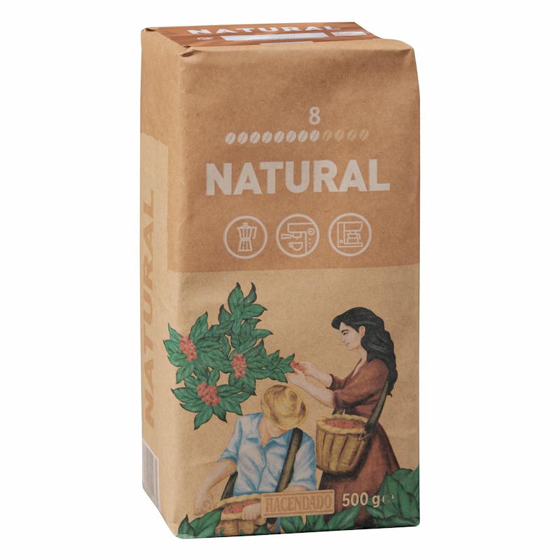 Café moulu natural Hacendado
