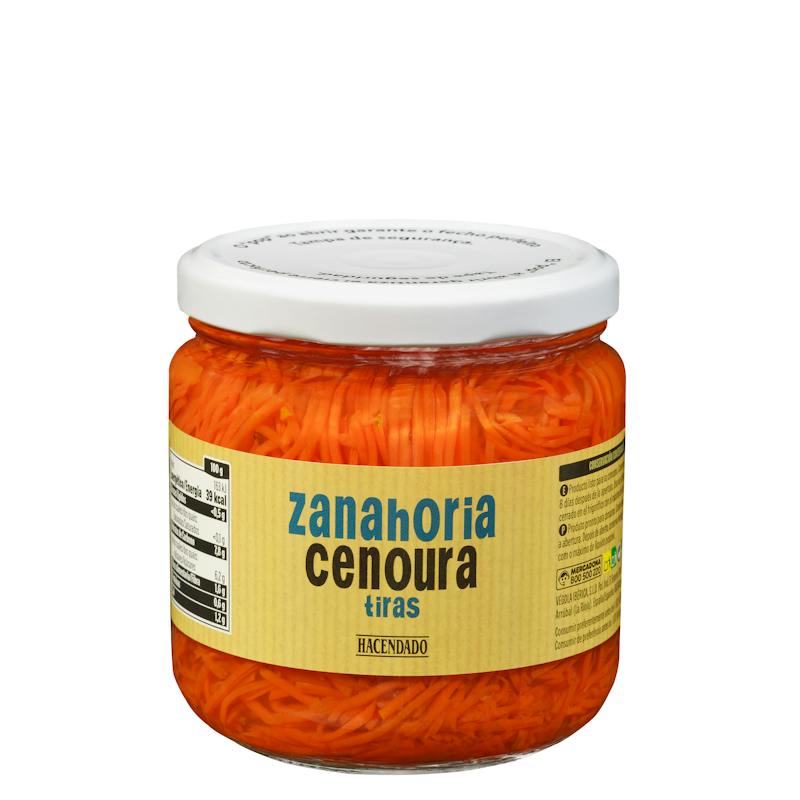 Carottes râpées Hacendado