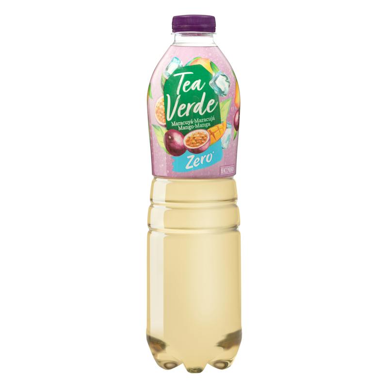 Thé glacé vert Zero Hacendado saveur fruit de la passion et mangue