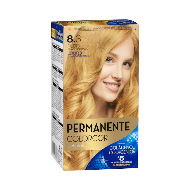Coloration permanente 8.3 blond clair doré Colorcor