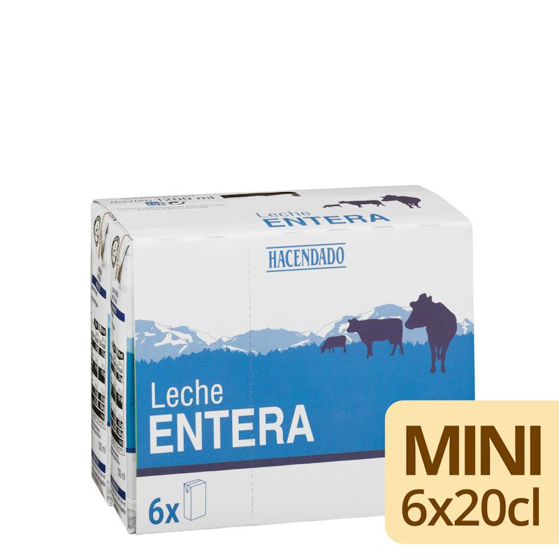 Lait entier Hacendado