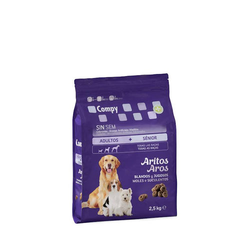 Anneaux chien adulte et senior Compy