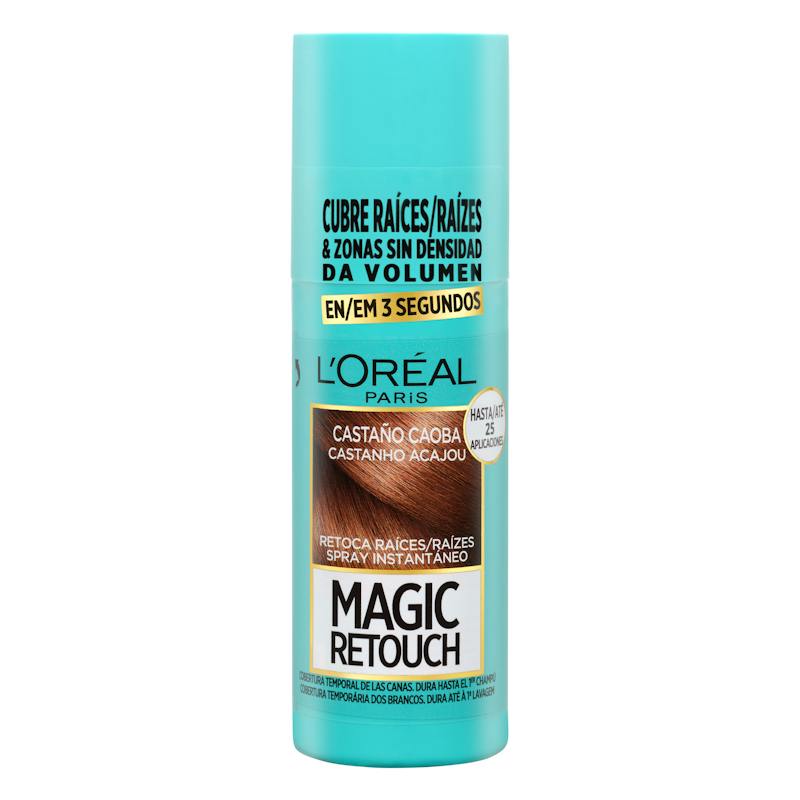 Retouche racines instantanée châtain acajou Magic Retouch