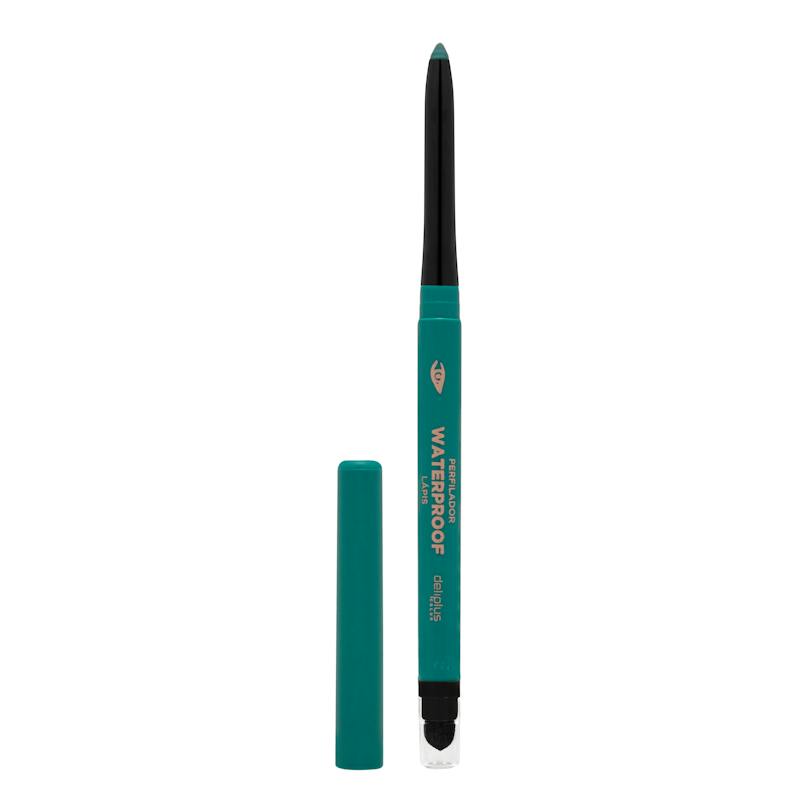 Crayon yeux waterproof Deliplus 07 vert turquoise
