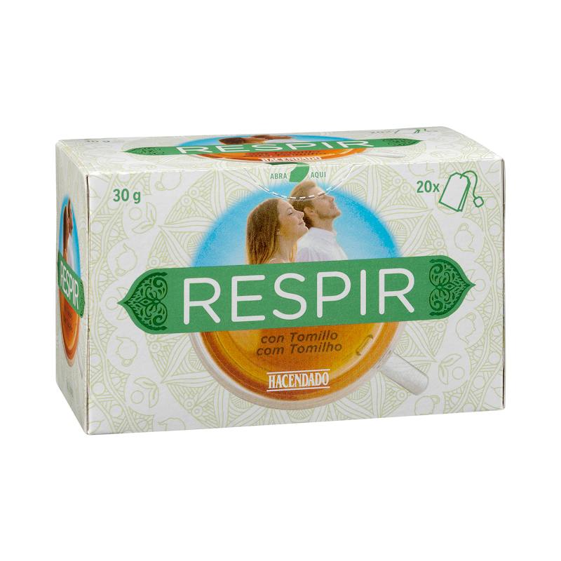 Infusion Respir Hacendado
