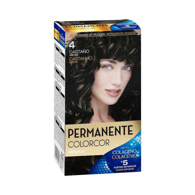 Coloration permanente 4 châtain moyen Colorcor