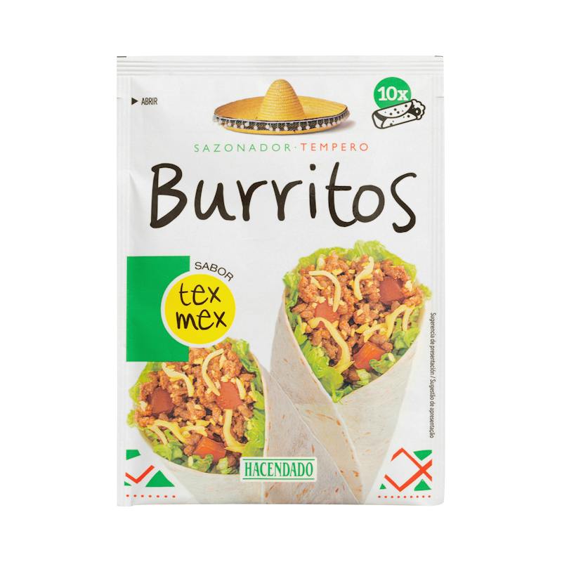 Assaisonnement pour burritos Hacendado