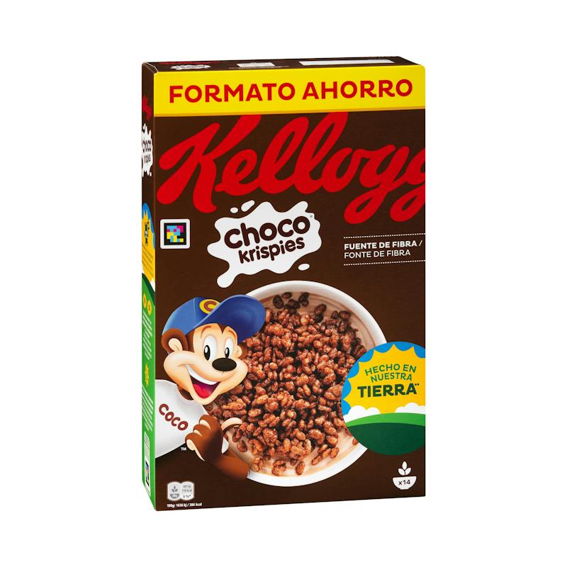Céréales riz soufflé Choco Krispies Kellogg's au chocolat