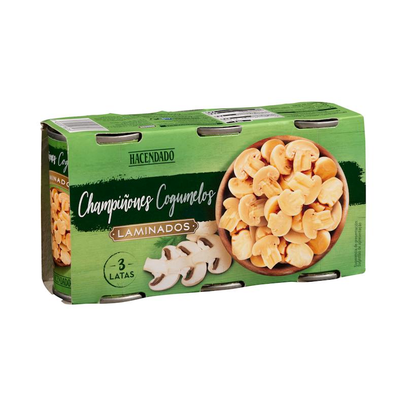 Champignons de Paris émincés Hacendado