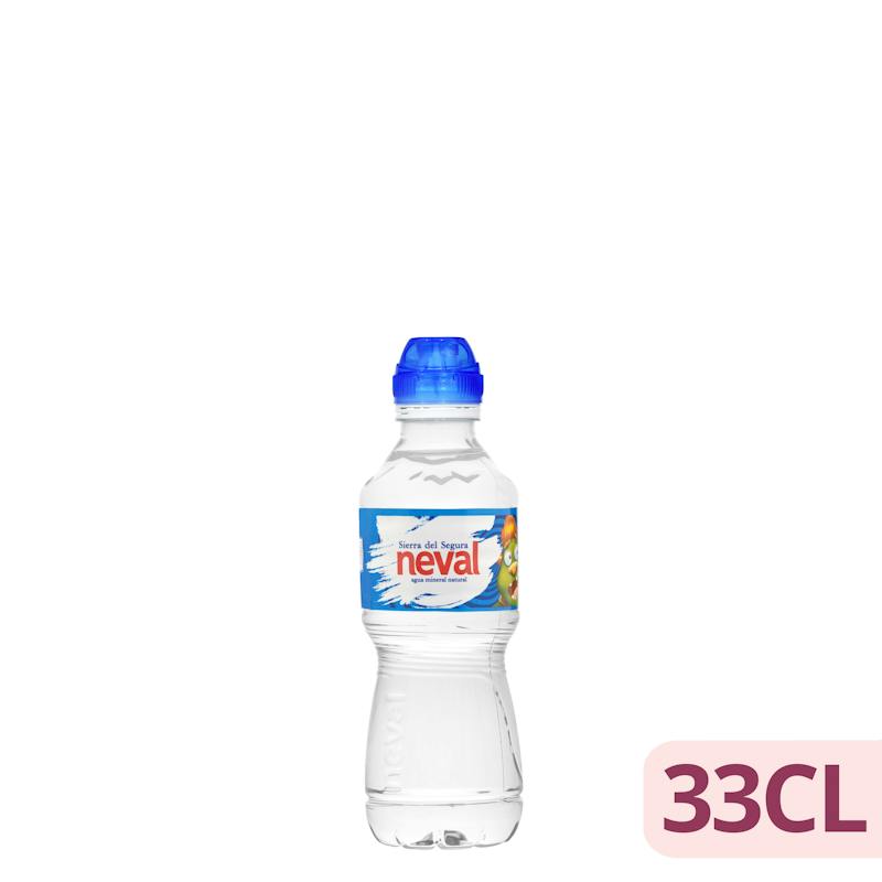 Eau minérale petit format Neval bouchon enfant