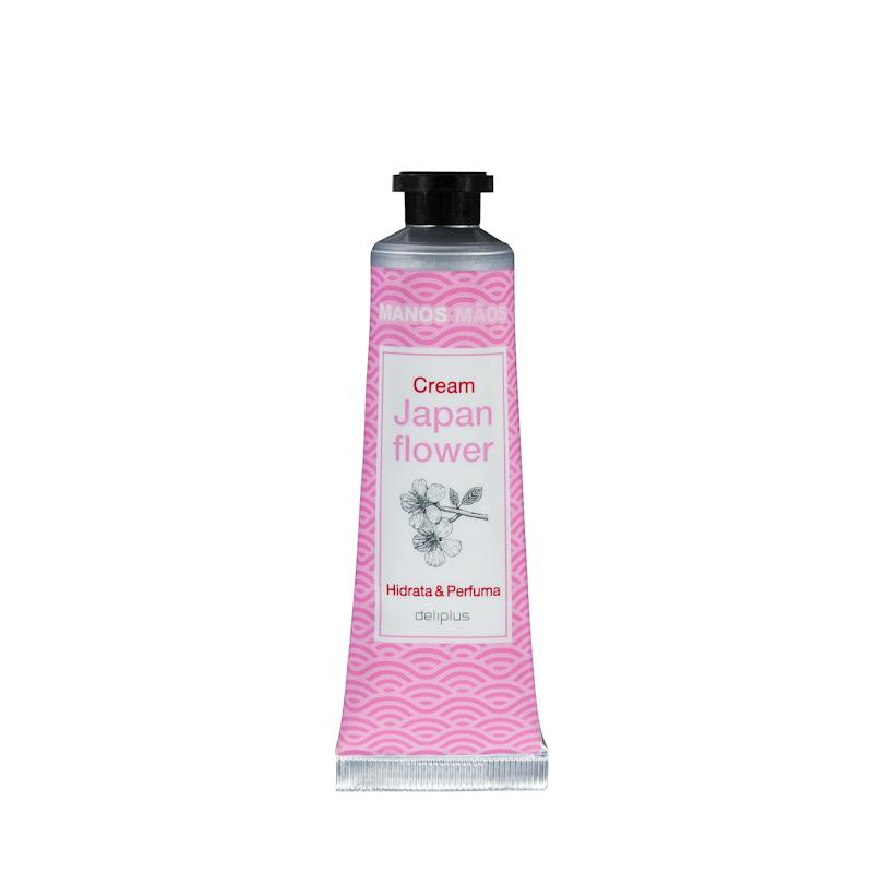 Crème mains fleur du Japon Deliplus Hydrate & Parfume