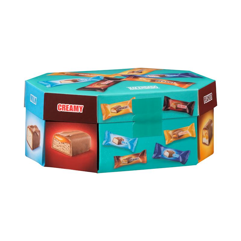 Mix de mini barres chocolatées Hacendado