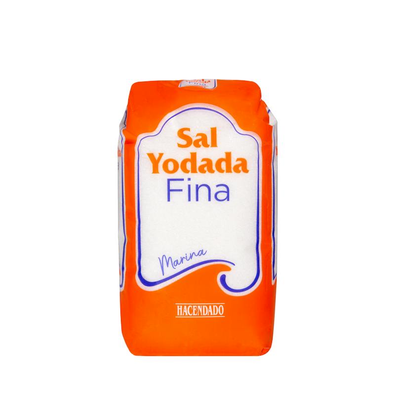 Sel fin iodé Hacendado