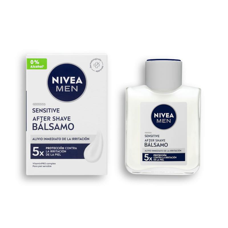 Baume après-rasage Sensitive Nivea Men sans alcool