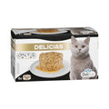 Délices viande et poisson en sauce chat adulte Delikuit
