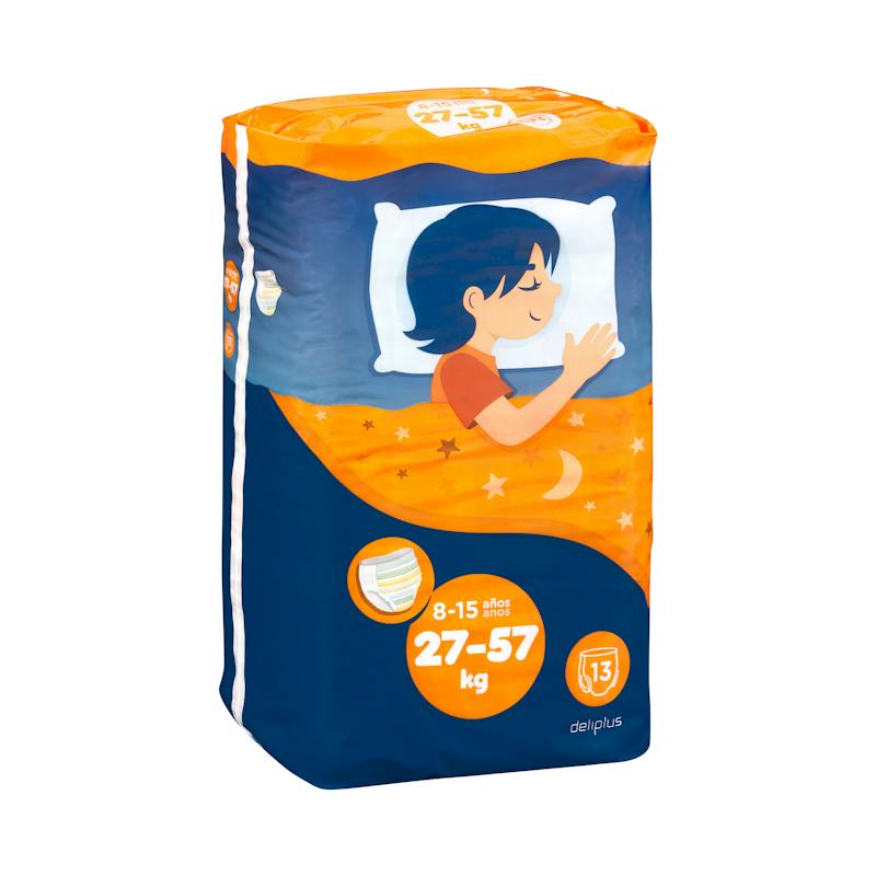 Couches-culottes junior nuit Deliplus 27-57 kg
