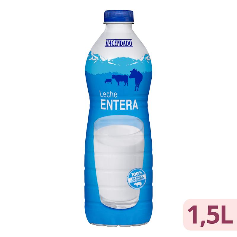 Lait entier Hacendado