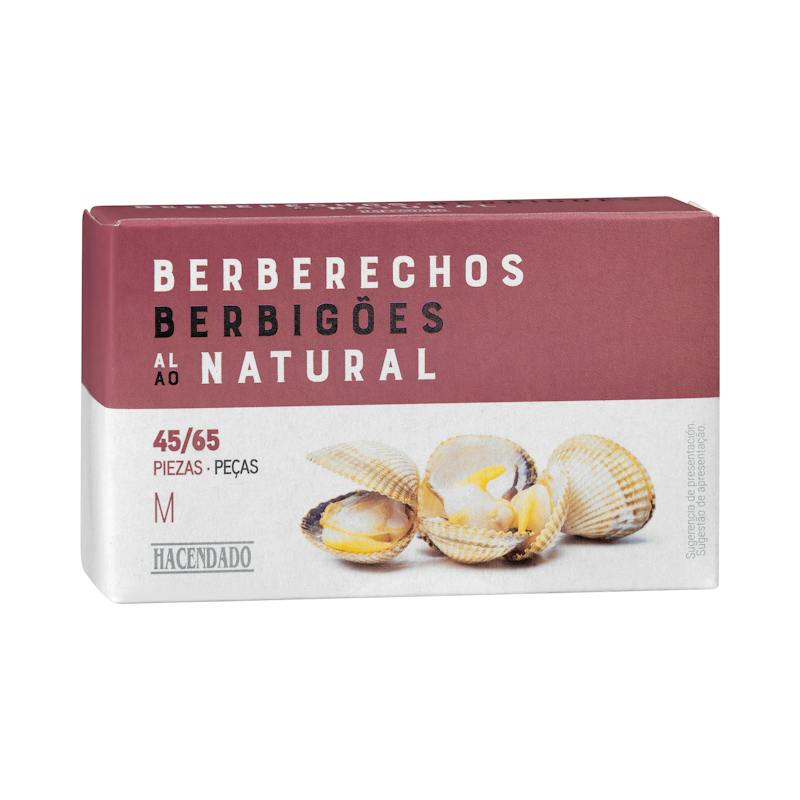 Coques au naturel M Hacendado