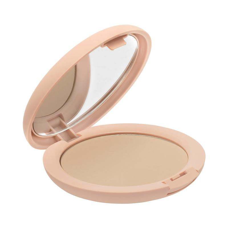 Poudre compacte perfectrice effet soie Deliplus 100 beige clair