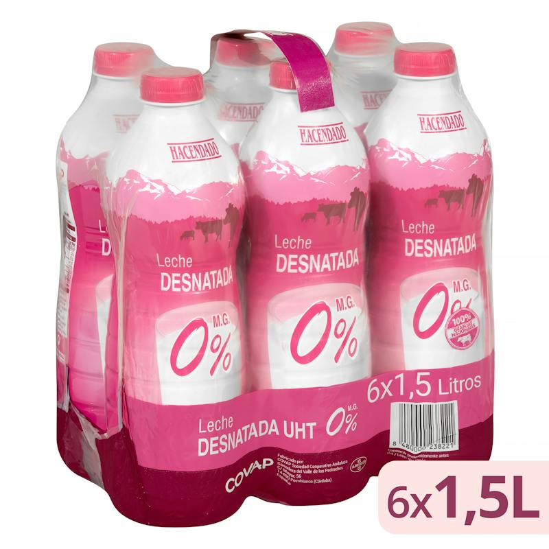 Lait écrémé Hacendado