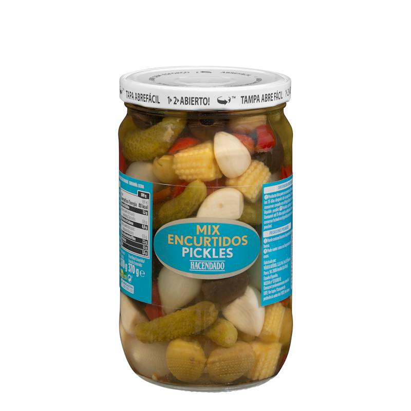 Mélange de pickles Hacendado