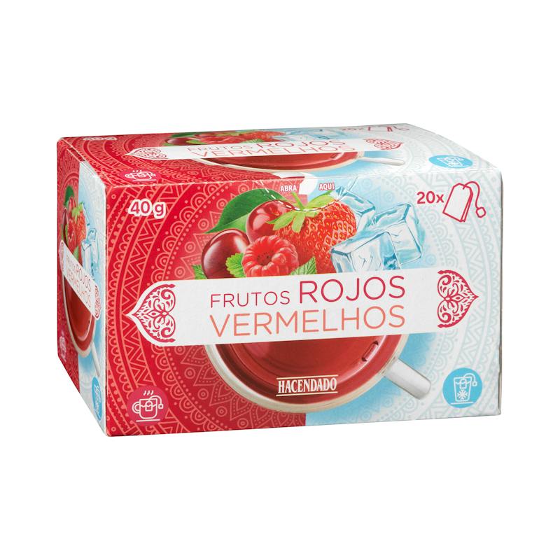 Infusion fruits rouges Hacendado