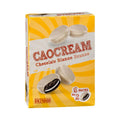 Biscuits au cacao Caocream enrobés de chocolat blanc fourrés à la crème Hacendado