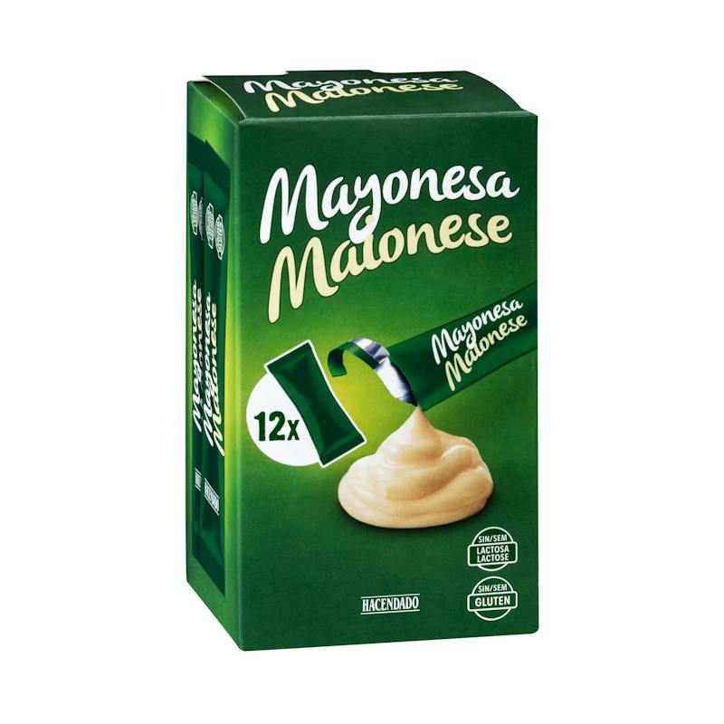 Mayonnaise en sachets individuels Hacendado