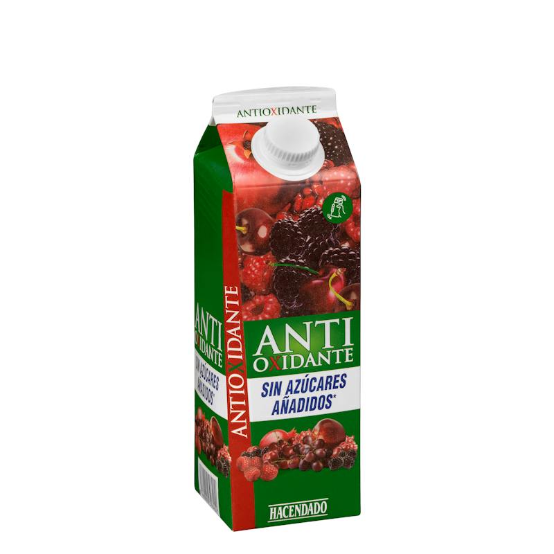 Boisson fruits rouges antioxydante Hacendado sans sucres ajoutés