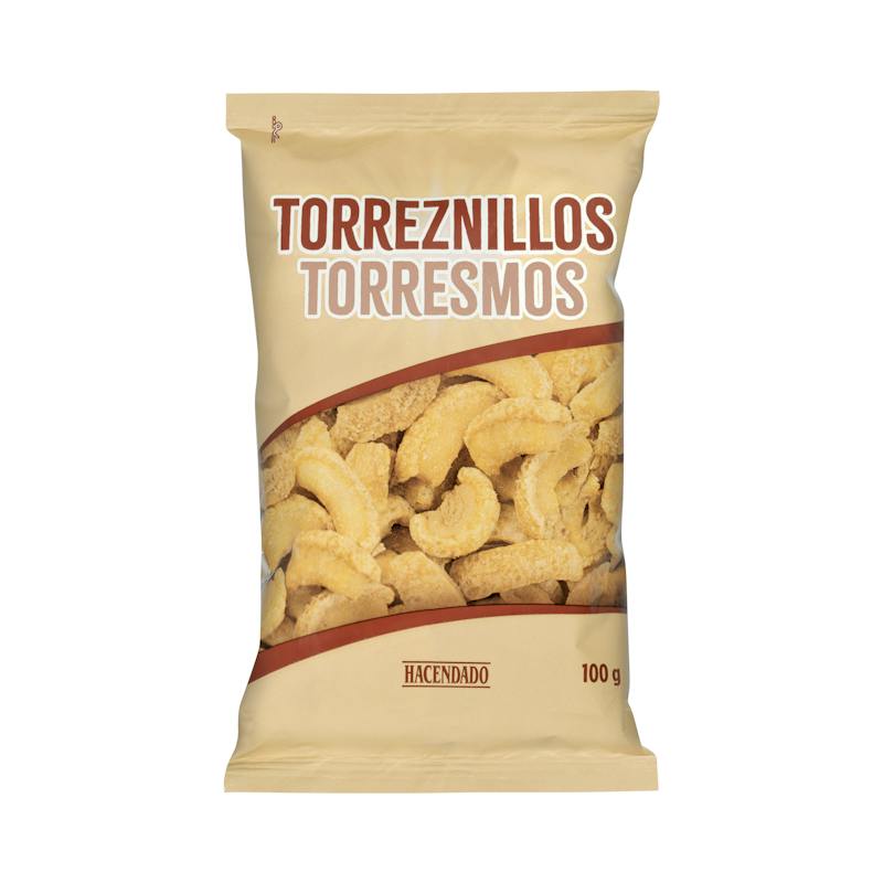 Torreznillos Hacendado couennes de porc frites fumées