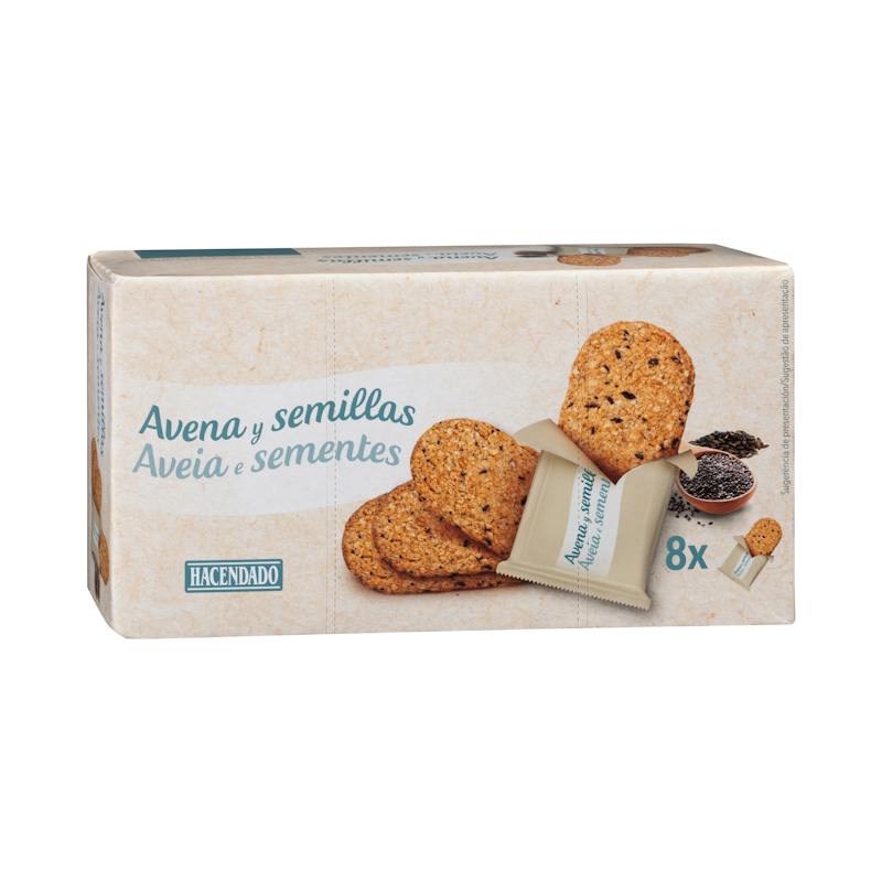 Biscuits avoine et graines Hacendado