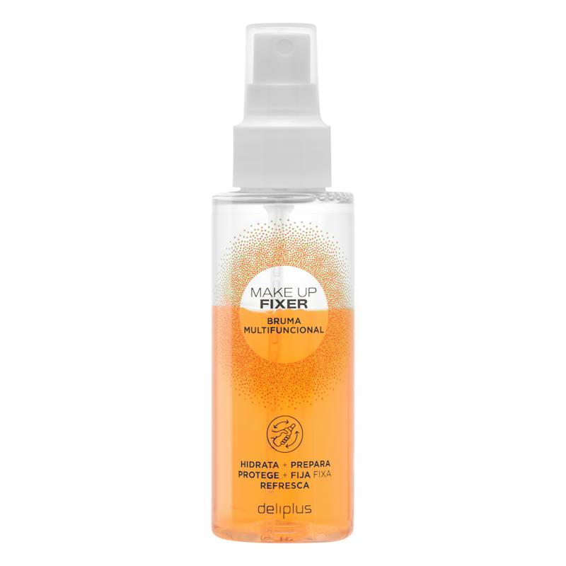 Brume fixatrice de maquillage biphasée Make Up Fixer Deliplus