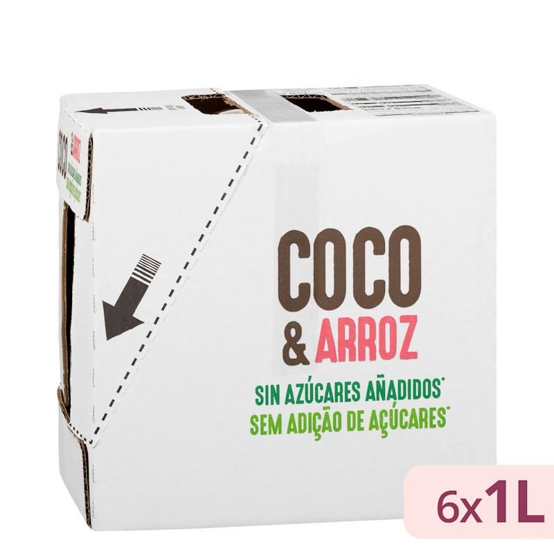 Boisson coco et riz sans sucres ajoutés Hacendado