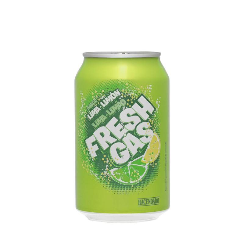 Soda citron-citron vert Hacendado fresh gas