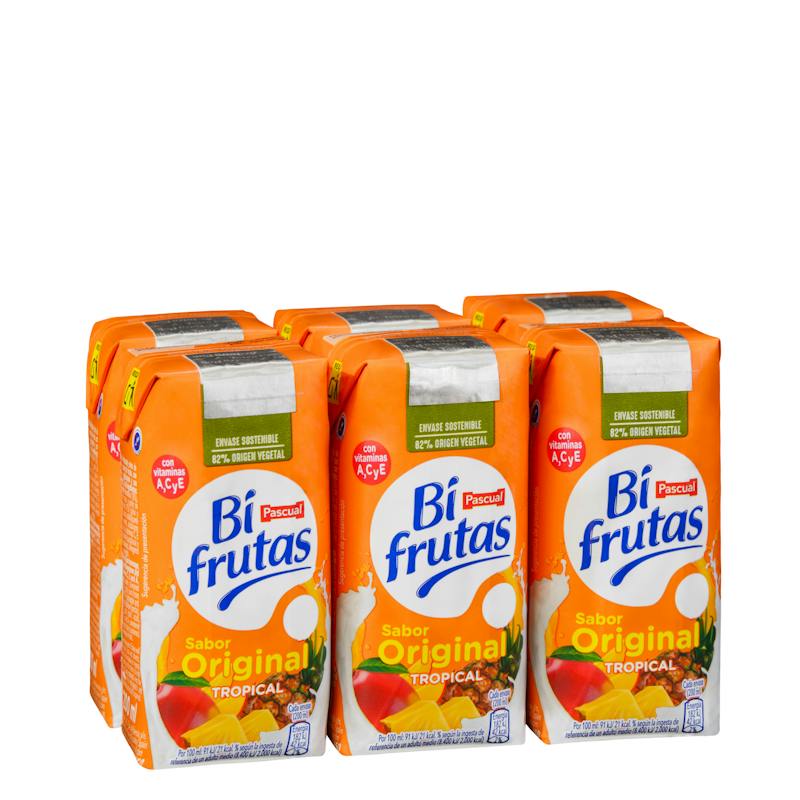 Boisson fruits + lait tropical Bifrutas