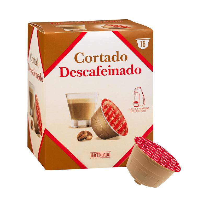 Cortado en capsules décaféiné Hacendado