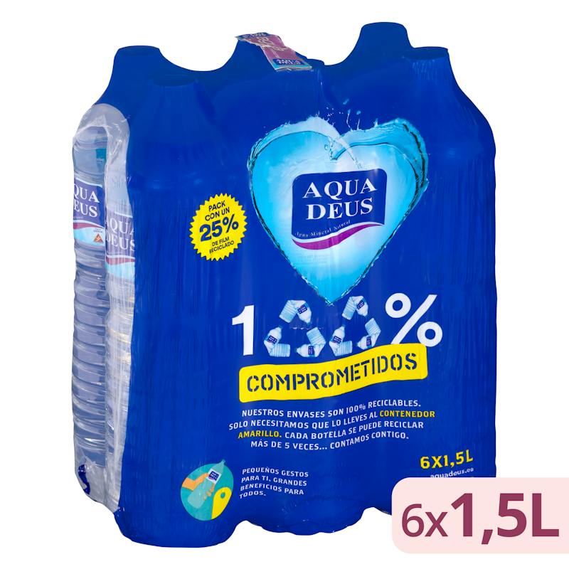 Eau minérale grand format Aquadeus