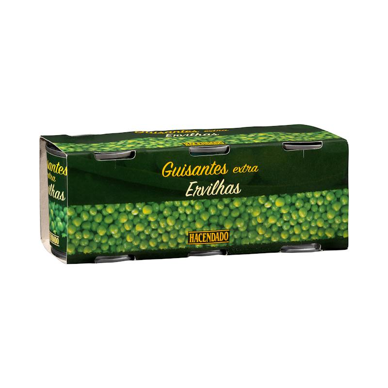Petits pois extra Hacendado