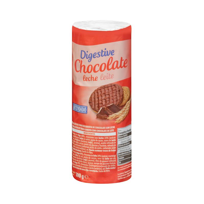 Biscuits Digestive chocolat au lait Hacendado